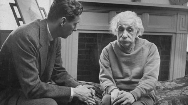 This Is NOT Albert Einstein With His Therapist