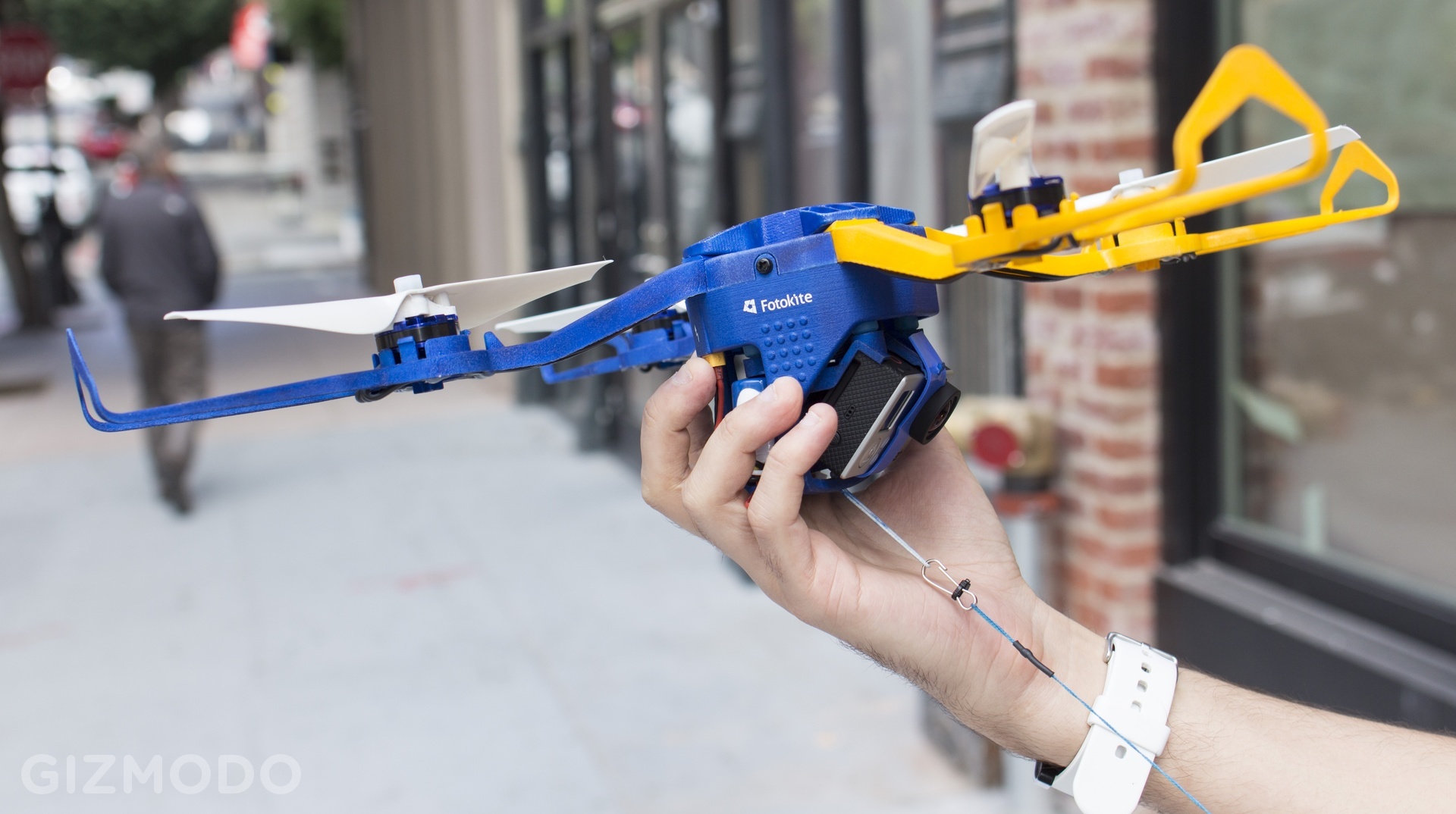 This Drone Goes From Canister To Aerial Selfie In 20 Seconds Flat