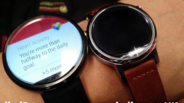 Leaked Photos Show The New Moto 360 May Come In Two Sizes, Like The Apple Watch