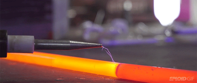 Bending Light And Blowing Glass Is Visually Electric