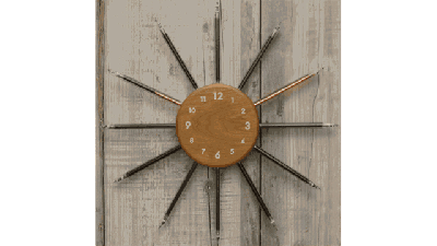 A Nixie-Powered Wall Clock Is The Ultimate Hipster Timepiece