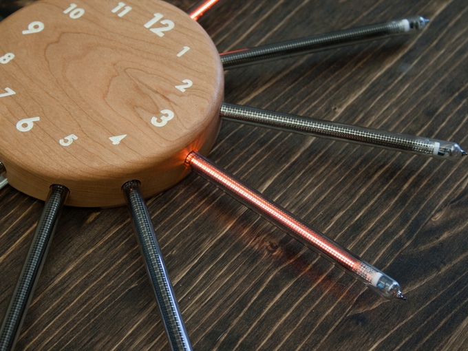A Nixie-Powered Wall Clock Is The Ultimate Hipster Timepiece