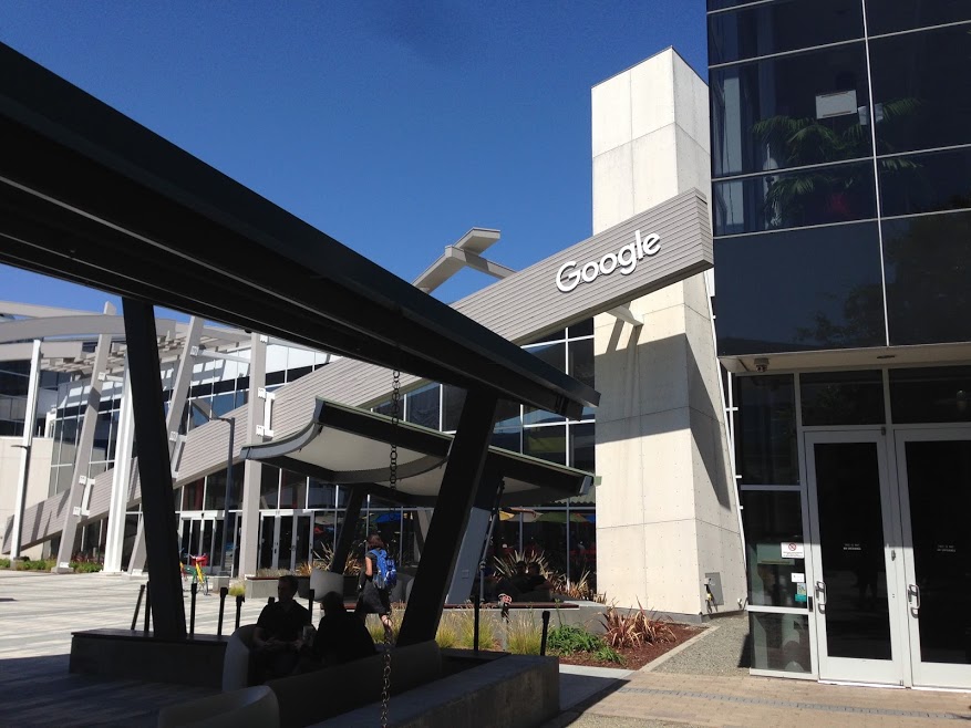 The Googleplex Is Already Sporting The New Logo
