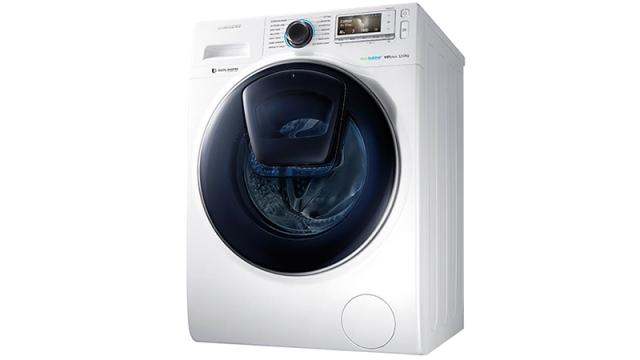 An Extra Door On Samsung’s New Washing Machine Lets You Add Last-Minute Additions