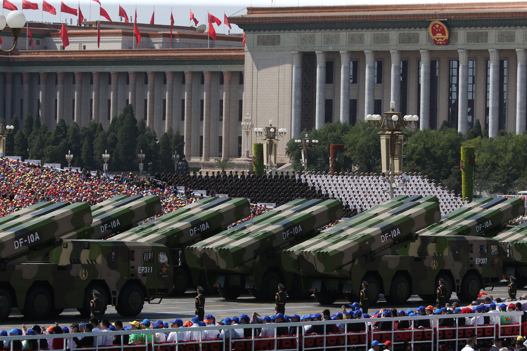 Photos Of China’s Parade Commemorating WWII Shows Off Its Full Military Force