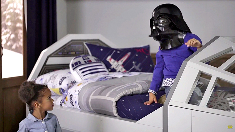 Pottery Barn Is Making This Sweet Millennium Falcon Bed, But Only For Kids