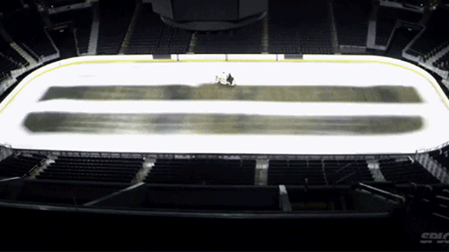 How An Indoor Arena Makes An Ice Hockey Rink