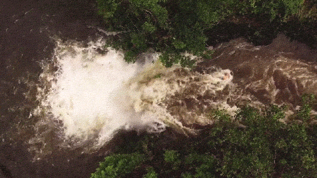 Drone Captures Hikers’ Near Death In Hawaii Flash Flood