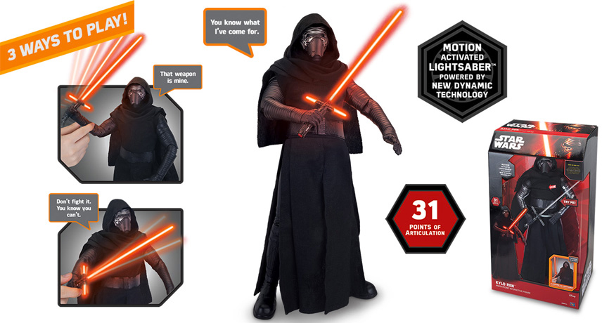 This Vader Figure Talks, Moves, And Poses All By Itself