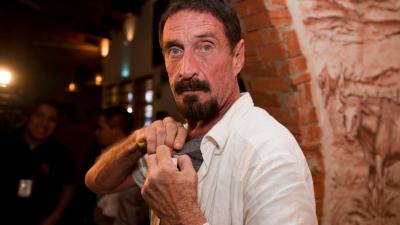 John McAfee’s Mysterious ‘Advisors’ Want Him To Run For President