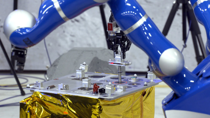 Watch An Astronaut In Orbit Control A Robot On Earth Using Haptic Feedback 