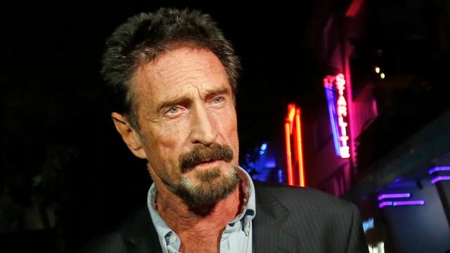 John McAfee Is Starting A New Political Party For His Presidential Run