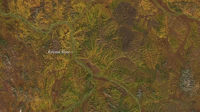 Autumn Looks Awesome From Space