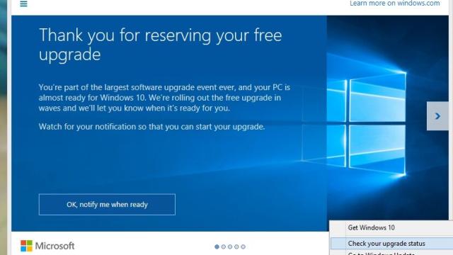 Windows 10 Is Being Auto-Downloaded To Windows 7 And 8.1 Users