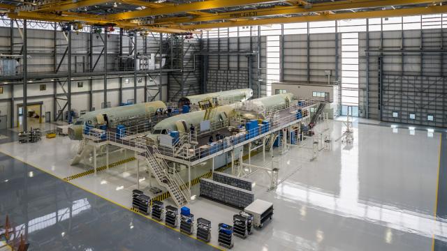 Look Inside The First Ever U.S. Airbus Assembly Plant
