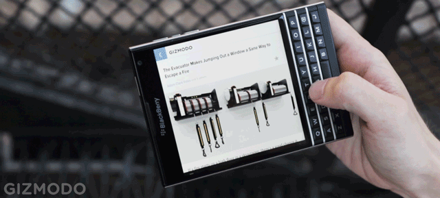 This Leaked Android Blackberry Actually Looks Downright Usable