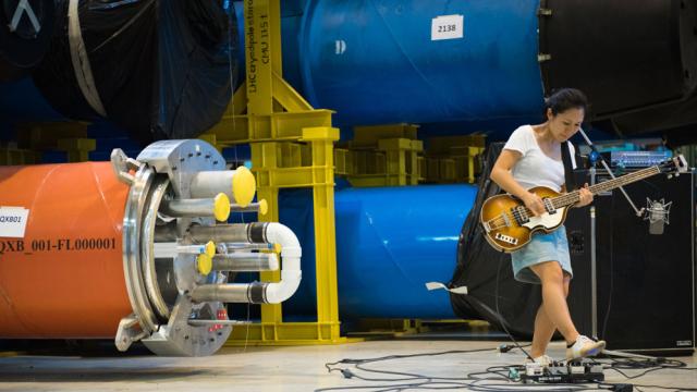 This Is What Happens When An Indie Band Experiments At The LHC