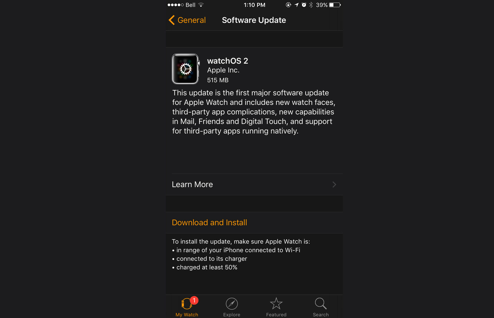 WatchOS 2 Is Finally Available For Apple Watch