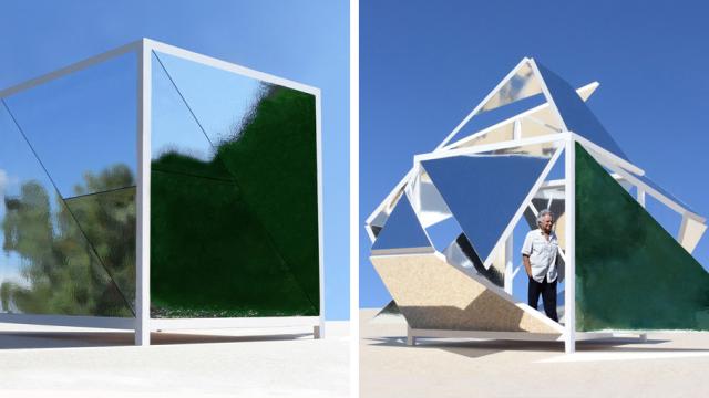 This Mirrored Pavilion Is A Space For Mind-Bending Personal Reflection