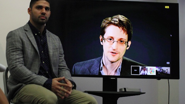 Live From Moscow, Edward Snowden Helped Launch A Proposed Treaty In His Name
