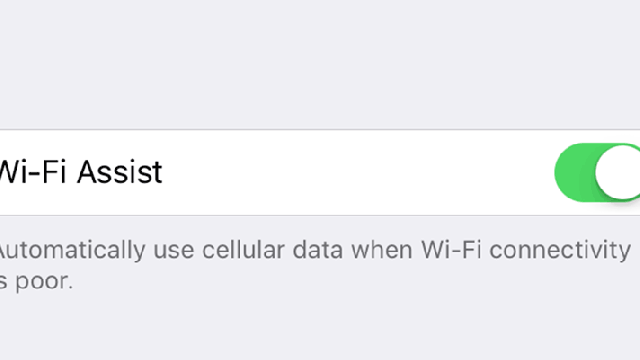 iOS 9’s Wi-Fi Assist Is Eating My Cell Data