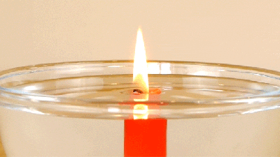 Watch A Candle Burn Underwater