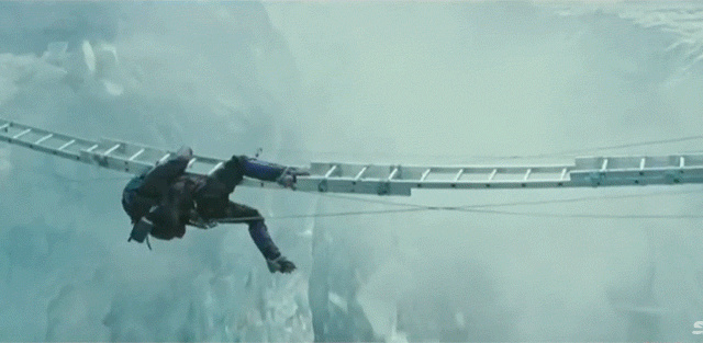 A Tense Action Scene From The Movie Everest with No SFX Added Is Hilariously Great
