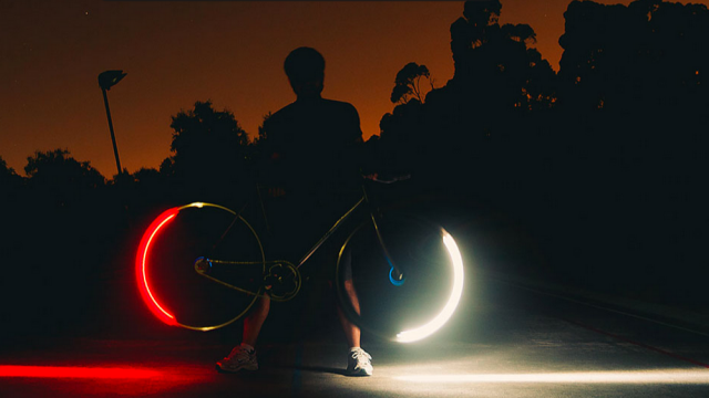 Turn Your Sketchy Nighttime Bike Ride Into A Blaze Of Glory With Revolights