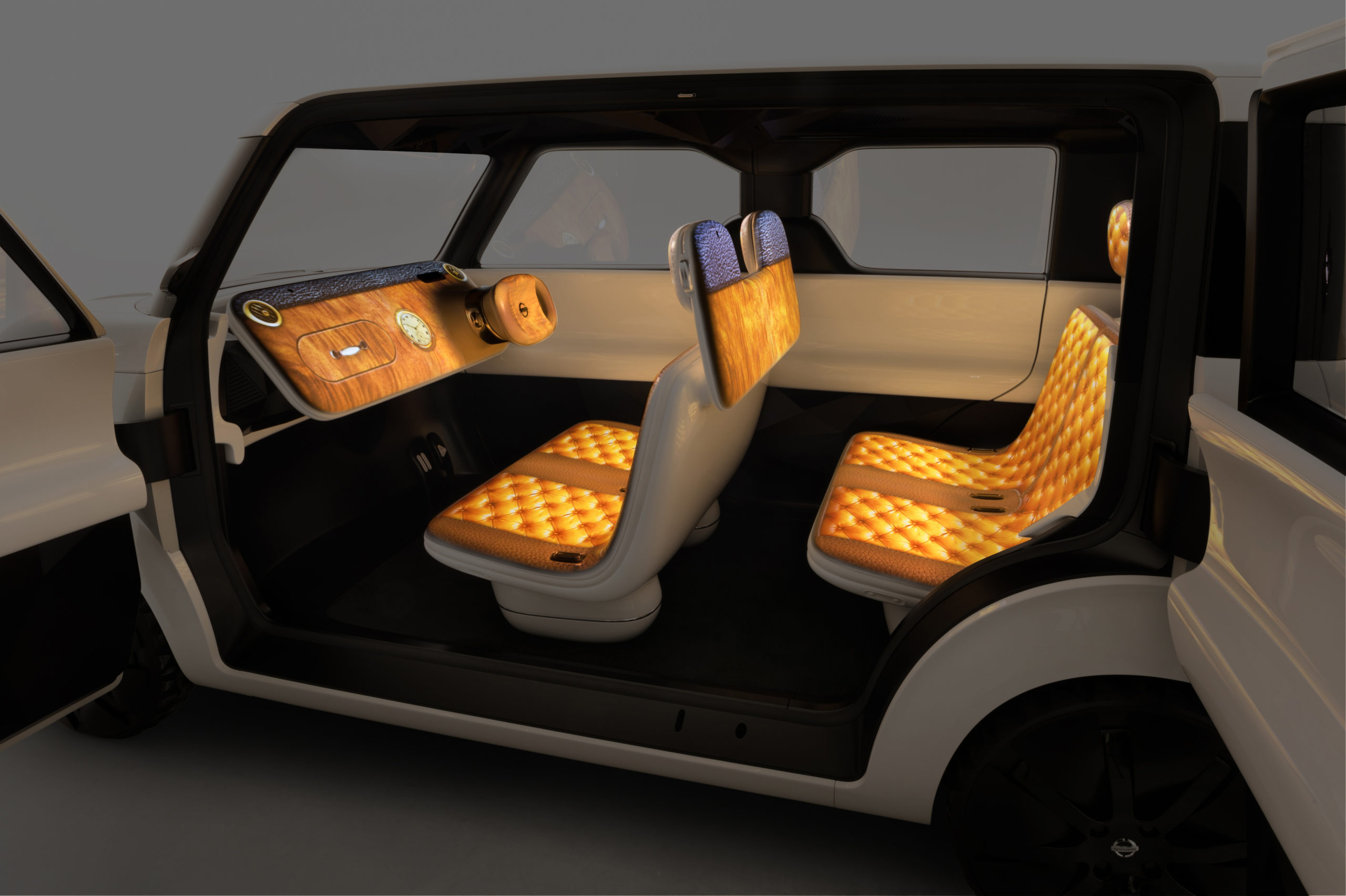 Just About Every Surface Inside Nissan’s Concept Car Is A Screen Display