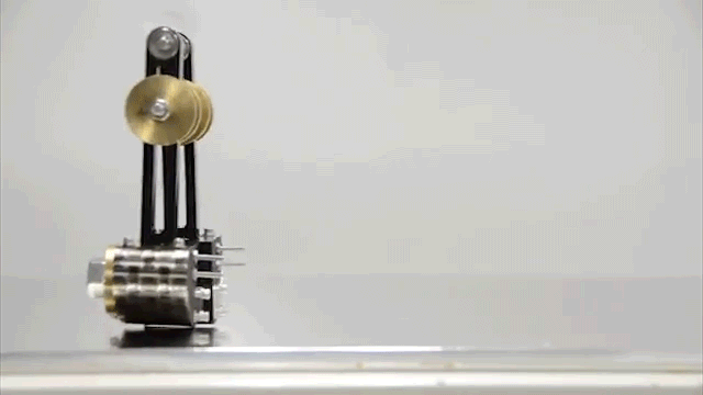 Special Metal Feet Let This Robot Walk Around A Hot Frying Pan Forever
