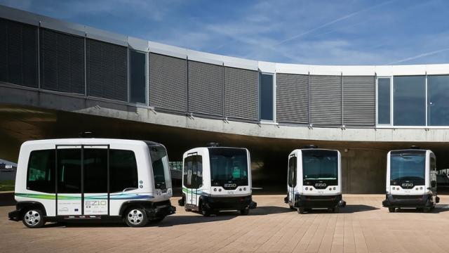 The US’s First Autonomous Buses Will Drive Around A California Business Park