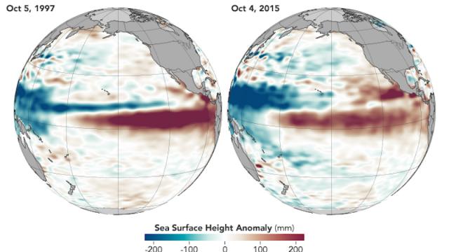 This Year Looks Just Like 1997’s Insanely Terrible El Niño