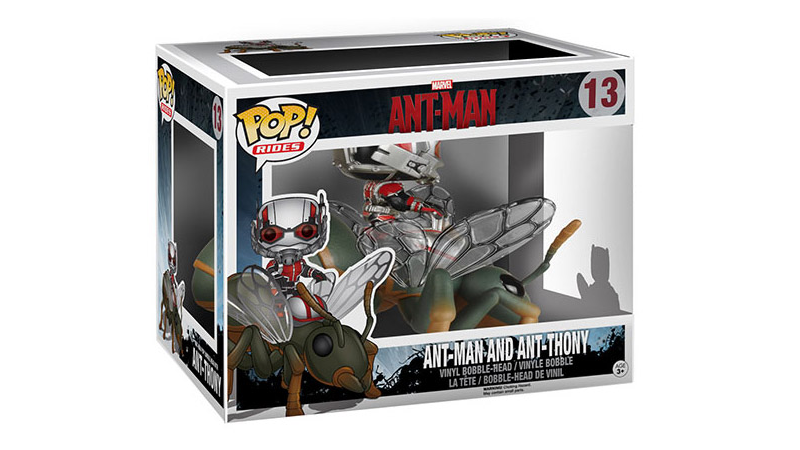 Pop! Vinyl Ant-Man Rides Into Battle On The Cutest Ant In The World