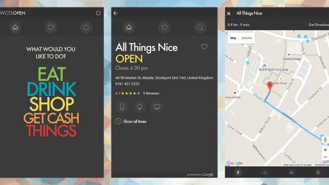 Use This Handy App To Find What’s Open Around You