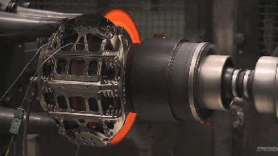 The Red Hot Burn That Is Testing F1 Brakes