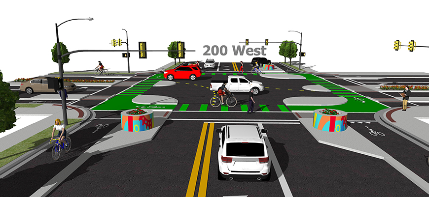 How A Former Video Game Designer Created The Best Intersection For Bikes