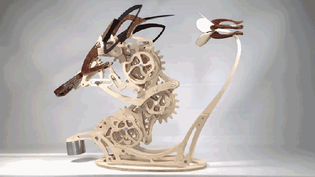 You Probably Don’t Have Enough Patience To Build This Kinetic Hummingbird