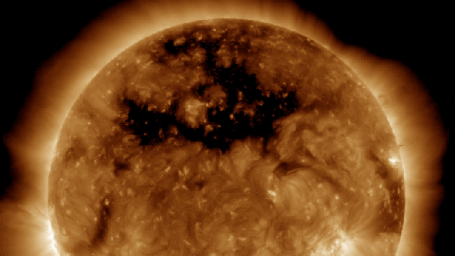 A Huge Gash Just Appeared On The Sun