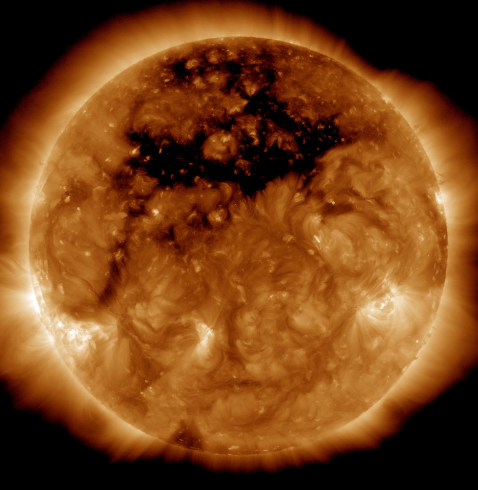 A Huge Gash Just Appeared On The Sun