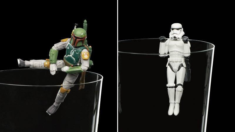 These Star Wars Figurines Just Want To Hang Out On The Side Of Your Drinks