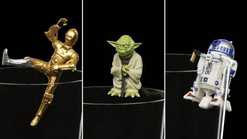 These Star Wars Figurines Just Want To Hang Out On The Side Of Your Drinks