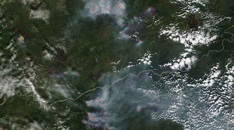 Alaskan Forest Fires Could Make Climate Change Much Worse