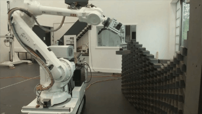 All Sorts Of Buildings Could Be Made With This Brick-Laying Robot