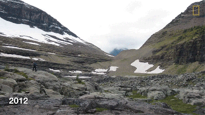Before And After Photos Show How Glaciers Have Totally Melted Over The Years