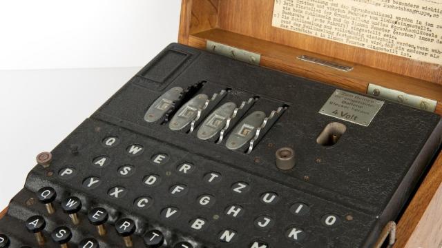 Rare Nazi Enigma Machine Smashes Record At Auction