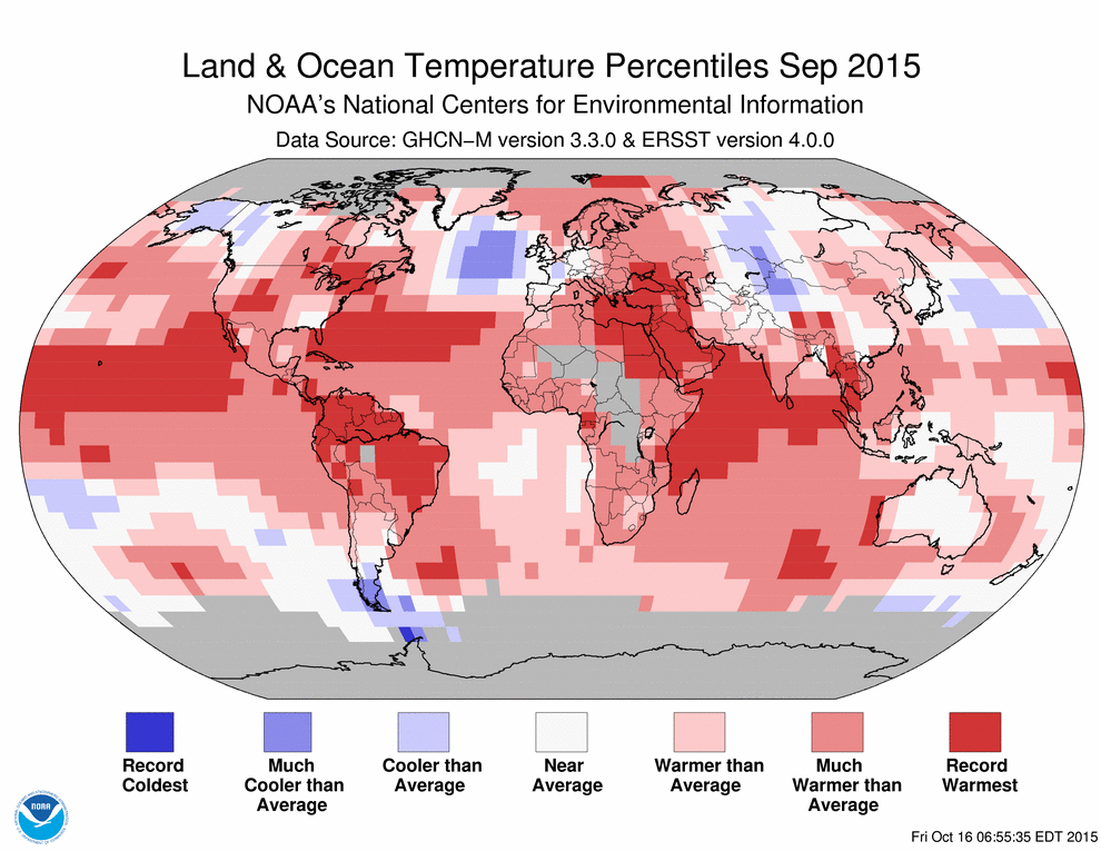 Last Month Was The Hottest September In Recorded History