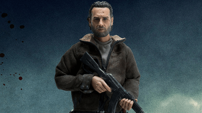 This Walking Dead Rick Grimes Figure Has Leaped Straight Out Of The Apocalypse And Onto Your Desk