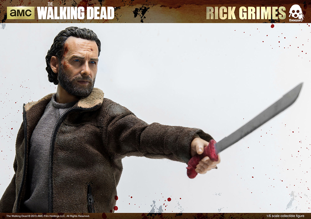 This Walking Dead Rick Grimes Figure Has Leaped Straight Out Of The Apocalypse And Onto Your Desk