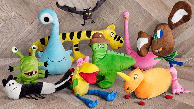 IKEA Turned A Bunch Of Children’s Drawings Into A New Line Of Stuffed Toys
