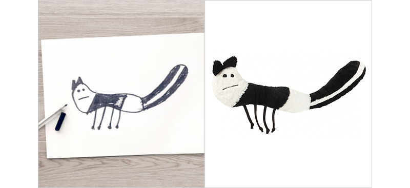 IKEA Turned A Bunch Of Children’s Drawings Into A New Line Of Stuffed Toys